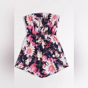 Plus size floral romper size 4X